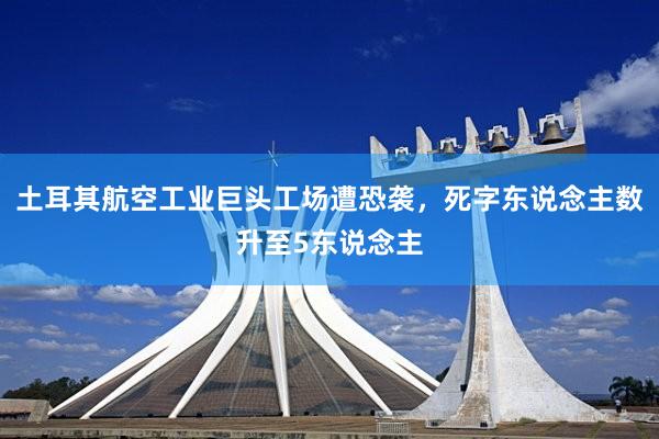 土耳其航空工业巨头工场遭恐袭，死字东说念主数升至5东说念主