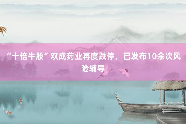 “十倍牛股”双成药业再度跌停，已发布10余次风险辅导